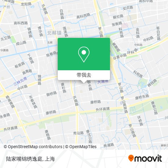 陆家嘴锦绣逸庭地图