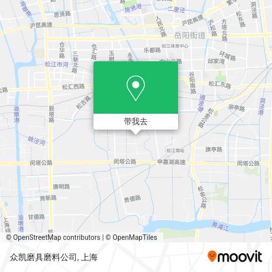 众凯磨具磨料公司地图