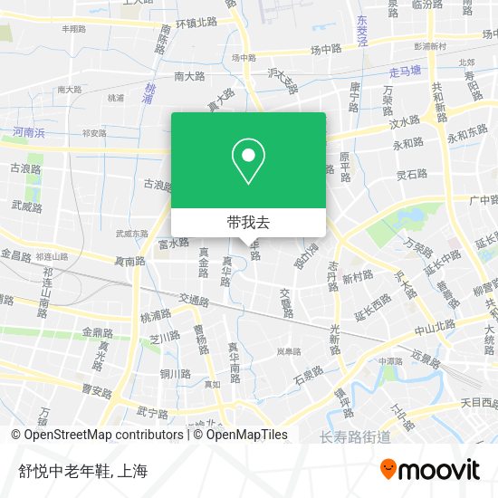 舒悦中老年鞋地图