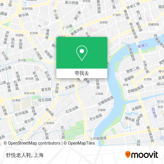 舒悦老人鞋地图