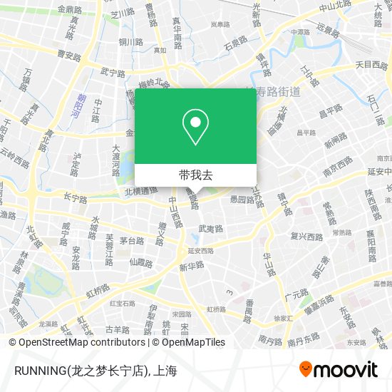 RUNNING(龙之梦长宁店)地图
