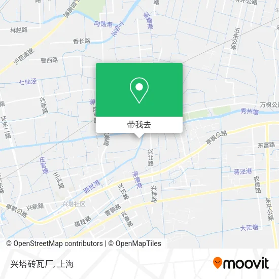 兴塔砖瓦厂地图