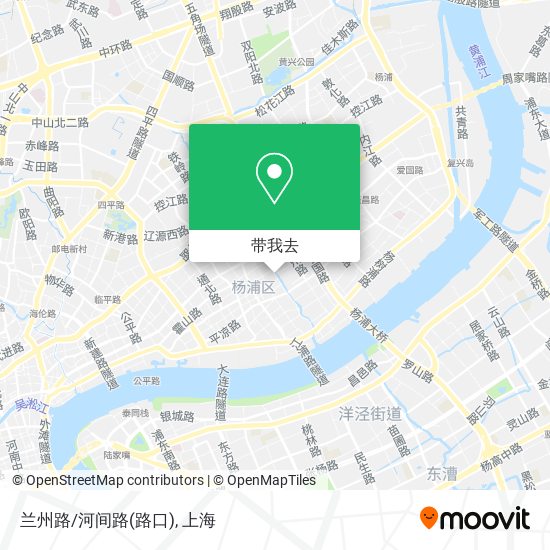 兰州路/河间路(路口)地图