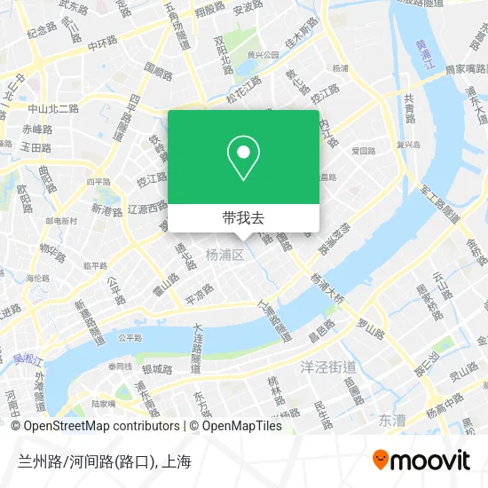 兰州路/河间路(路口)地图