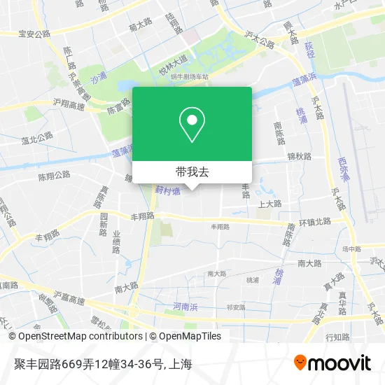 聚丰园路669弄12幢34-36号地图
