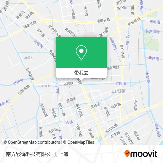 南方寝饰科技有限公司地图