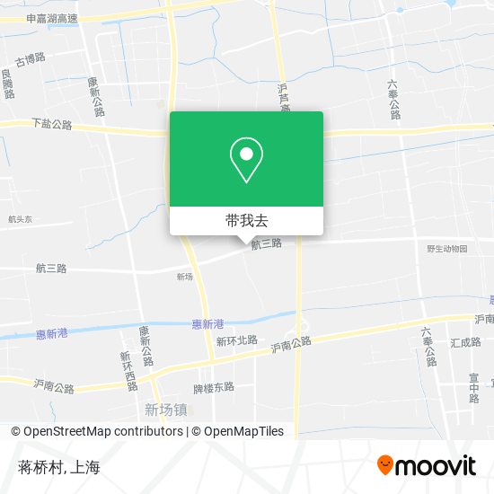 蒋桥村地图