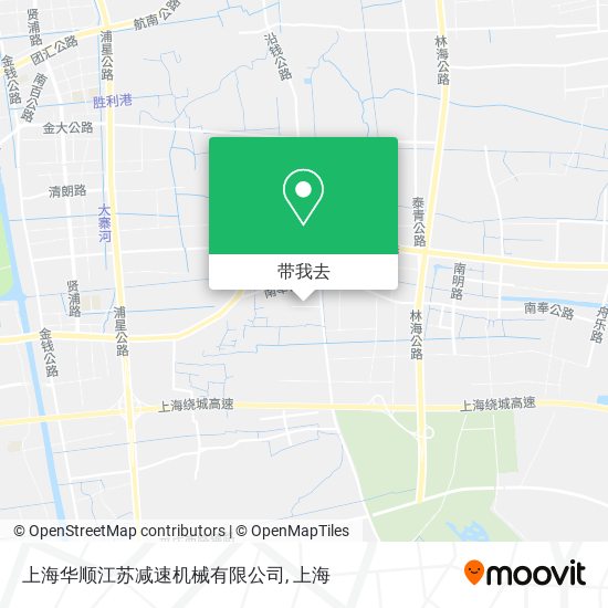 上海华顺江苏减速机械有限公司地图