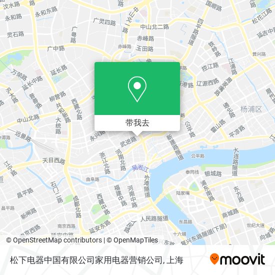 松下电器中国有限公司家用电器营销公司地图