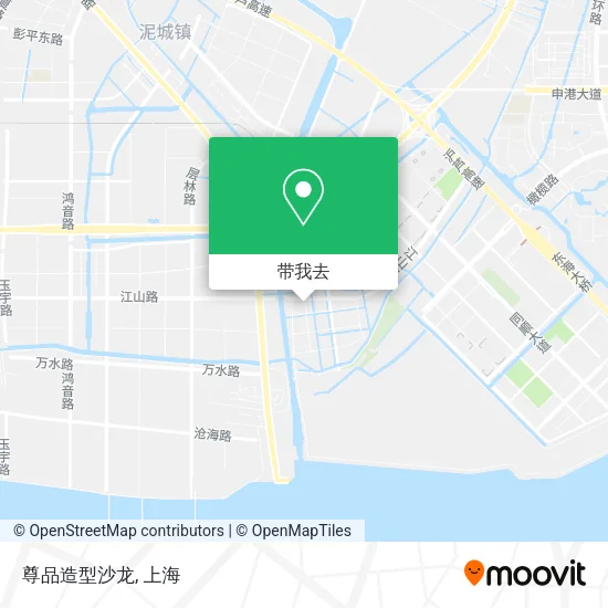尊品造型沙龙地图