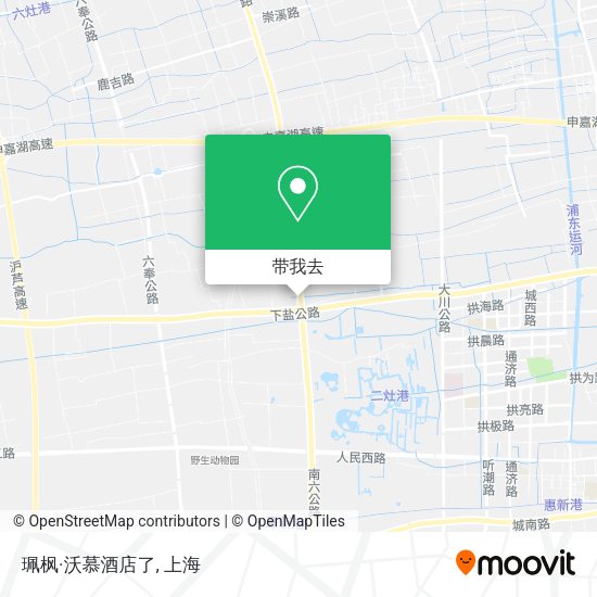 珮枫·沃慕酒店了地图