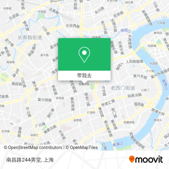 南昌路244弄堂地图