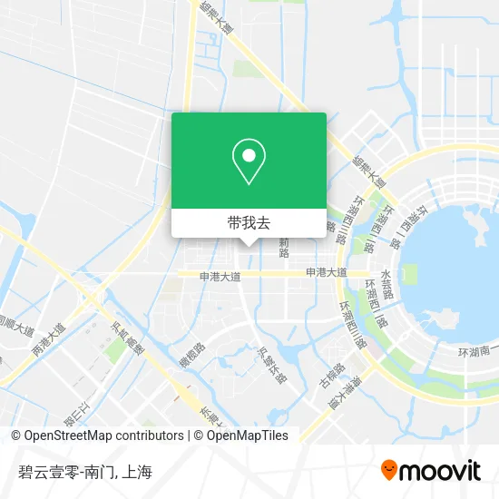 碧云壹零-南门地图