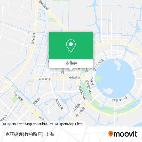 克丽缇娜(竹柏路店)地图