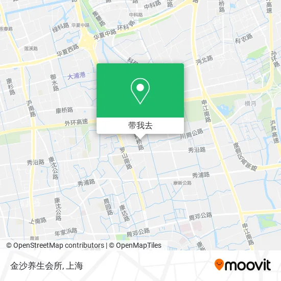 金沙养生会所地图