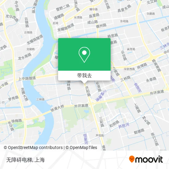 无障碍电梯地图