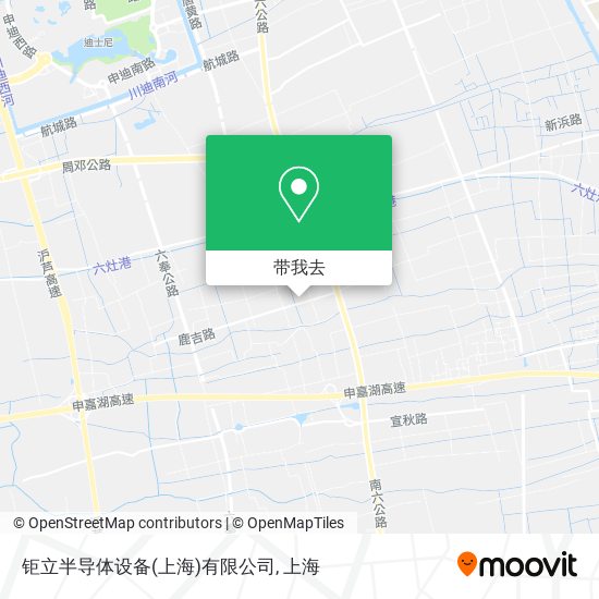 钜立半导体设备(上海)有限公司地图