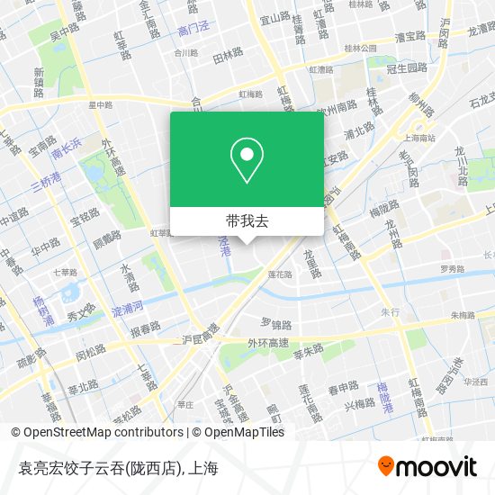 袁亮宏饺子云吞(陇西店)地图