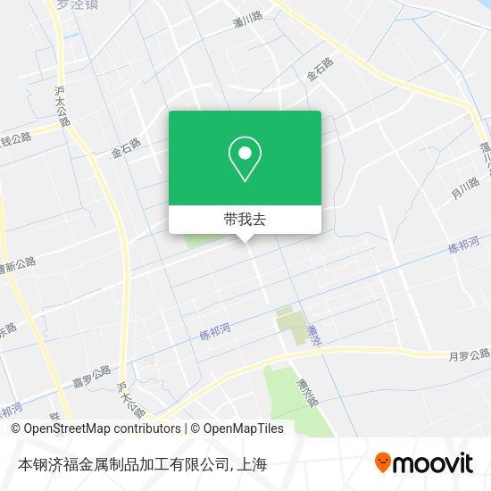 本钢济福金属制品加工有限公司地图