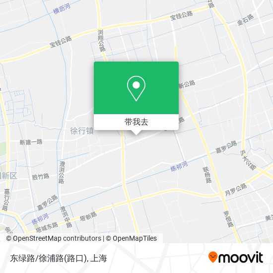 东绿路/徐浦路(路口)地图