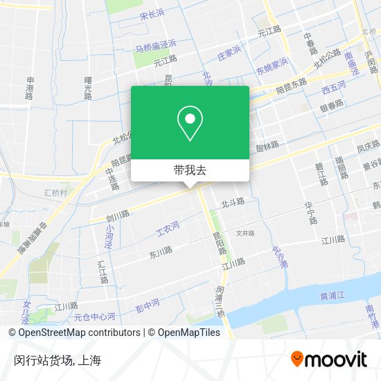 闵行站货场地图