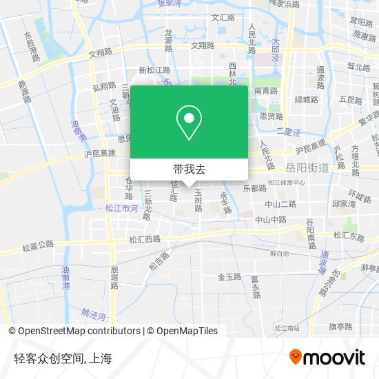 轻客众创空间地图