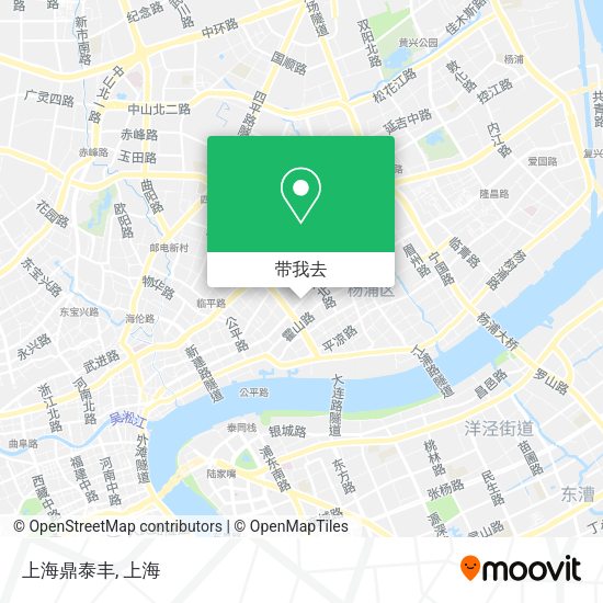 上海鼎泰丰地图