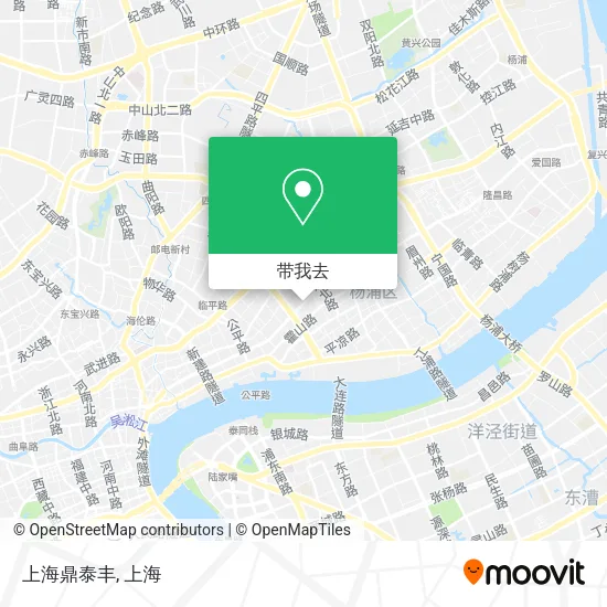 上海鼎泰丰地图