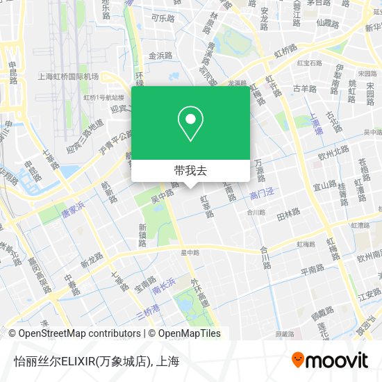 怡丽丝尔ELIXIR(万象城店)地图