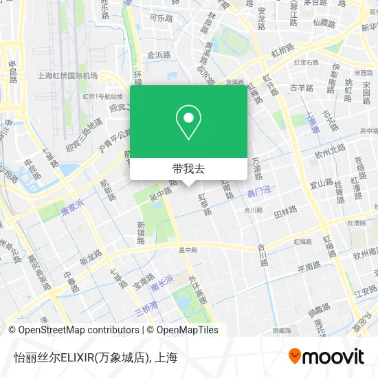 怡丽丝尔ELIXIR(万象城店)地图