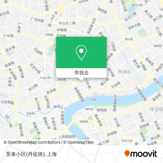 景泰小区(丹徒路)地图