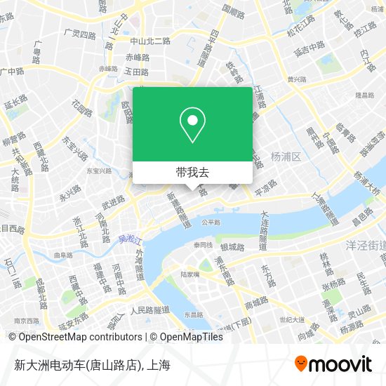 新大洲电动车(唐山路店)地图