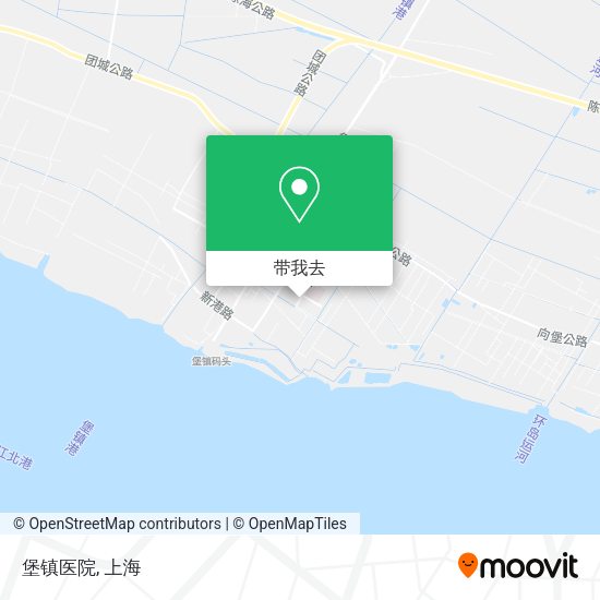 堡镇医院地图