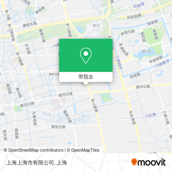 上海上海市有限公司地图
