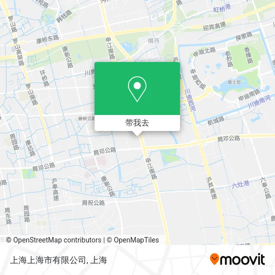 上海上海市有限公司地图