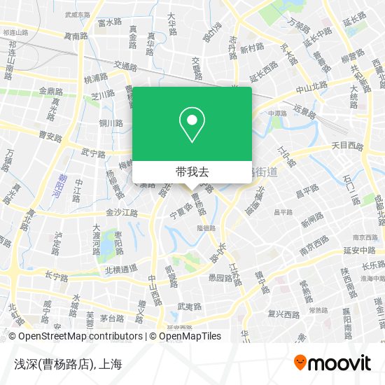 浅深(曹杨路店)地图