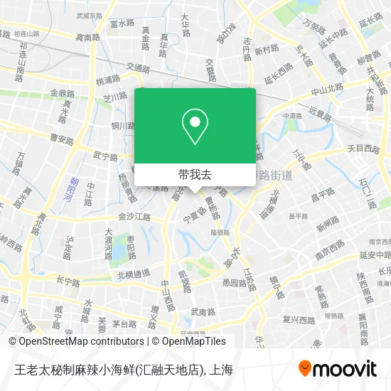 王老太秘制麻辣小海鲜(汇融天地店)地图