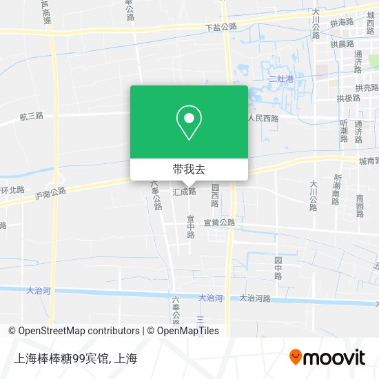 上海棒棒糖99宾馆地图