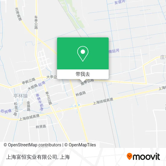 上海富恒实业有限公司地图