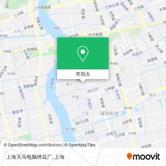 上海天马电脑绣花厂地图