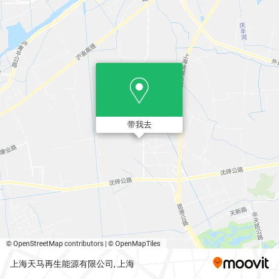 上海天马再生能源有限公司地图