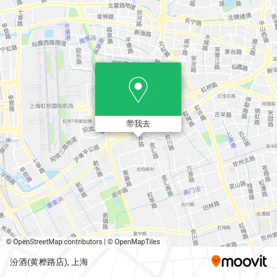 汾酒(黄桦路店)地图