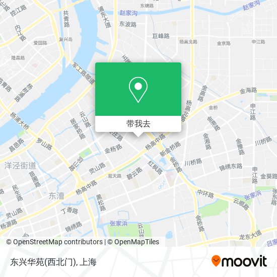 东兴华苑(西北门)地图