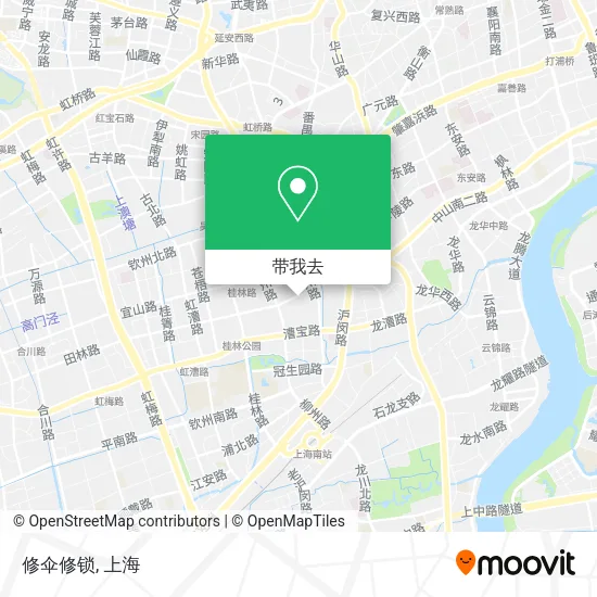 修伞修锁地图