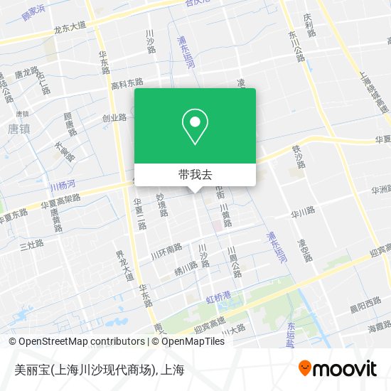 美丽宝(上海川沙现代商场)地图