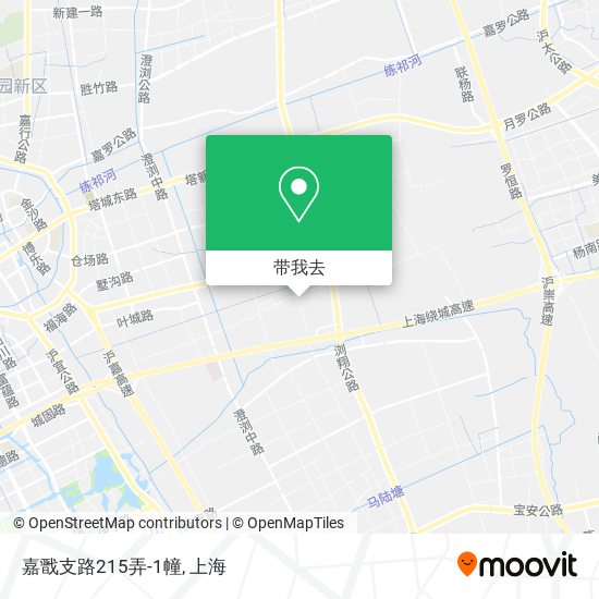 嘉戬支路215弄-1幢地图