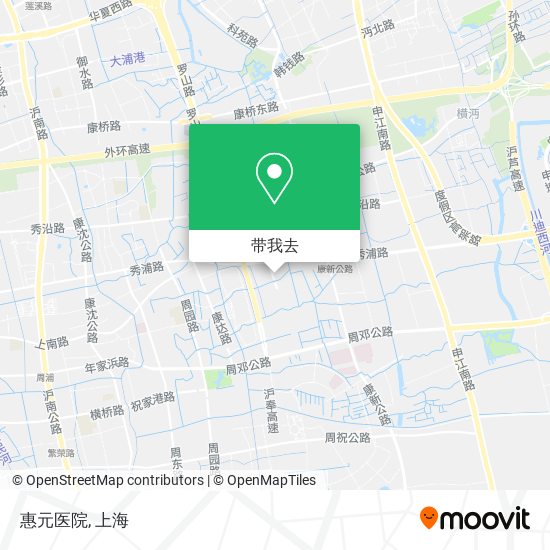 惠元医院地图
