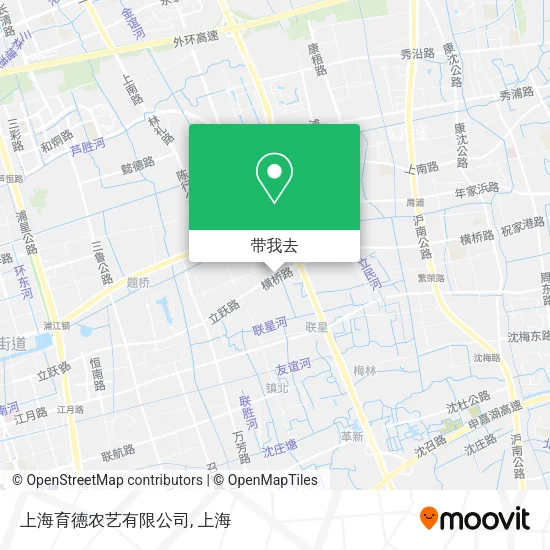 上海育德农艺有限公司地图