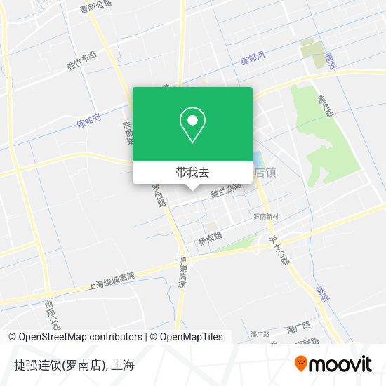 捷强连锁(罗南店)地图