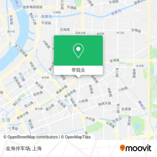 金海停车场地图